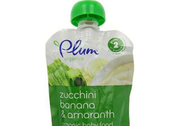 Plum Organics Zucchini Banana & Amaranth Yoghurt (6x3.5 Oz)
